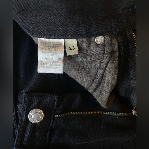 Rag & Bone Woman’s Straight High Low Raw Hem Jeans, Size 23 - Picture 7 of 11